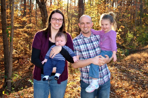 Joel, Erin, Emma and Ethan Jones